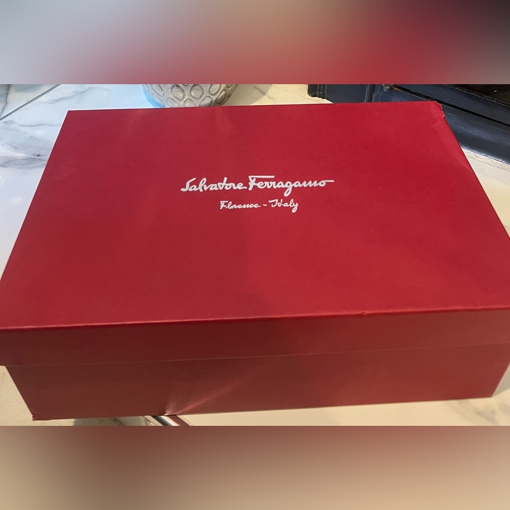 Salvatore Ferragamo Red Shoe Box